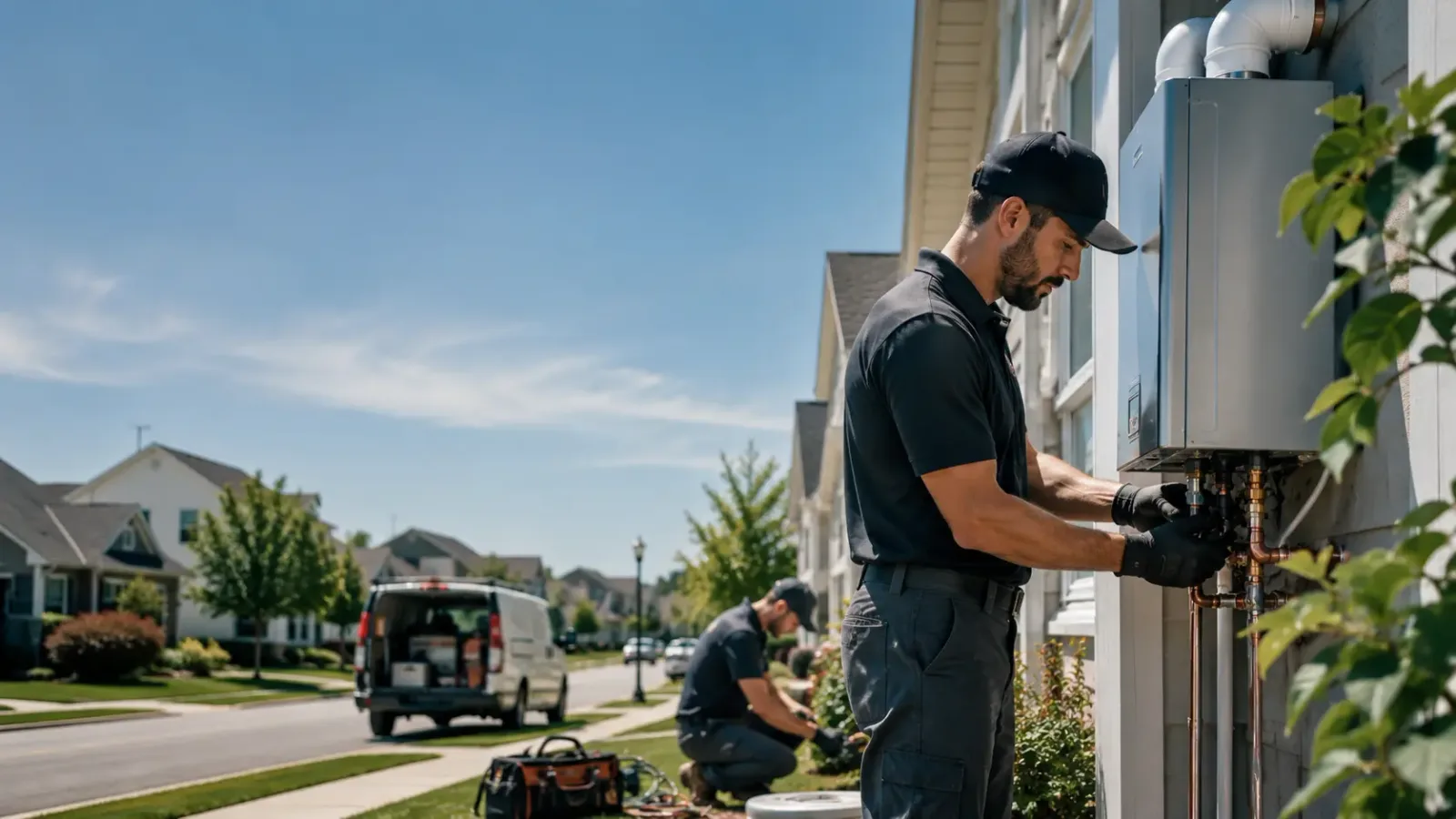 Tankless Water Heater Installation in Banquete, TX